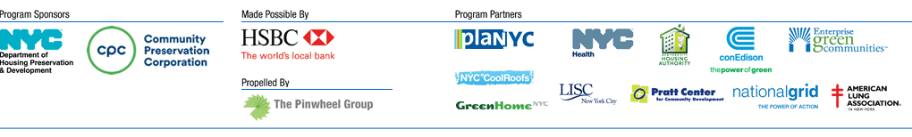 NYC Green House Partners & Sponsors Logos